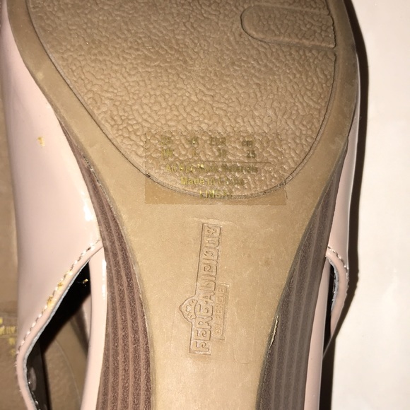 Fergalicious Blush open toe wedges. - Picture 9 of 12